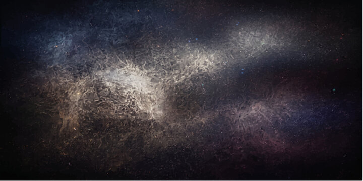Abstract cosmic nebula with swirling patterns of light and dark hues, creating a visually stunning and ethereal representation of outer space and the universe.