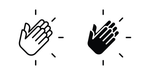 Fototapeta premium Clap icon