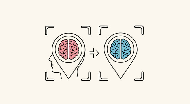Brain transformation, idea evolution, cognitive shift, mind change, concept development