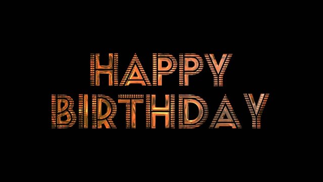 Happy Birthday Title