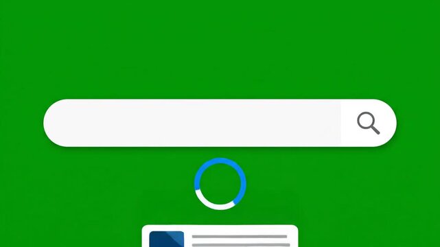 Web browser search bar with password dots on green screen.