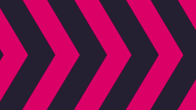Pink and dark blue chevron pattern motion background