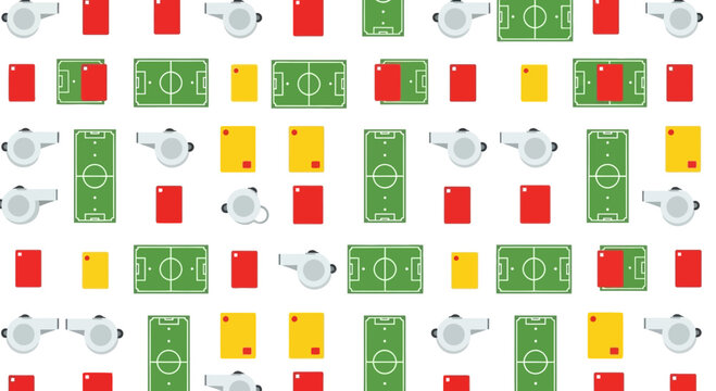 Snoopy Football Pattern Design Elements.