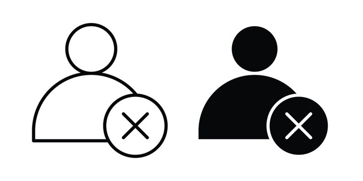 Delete user icon