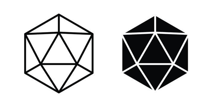 Dice d20 icon