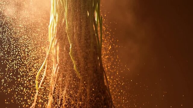 Deep Earth Essence: Vetiver Root Atmospheric Diffusion