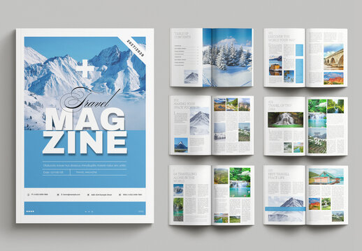 Travel Magazine Layout
