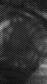 Grunge Halftone Texture Background Overlay with Retro Dotted Pattern