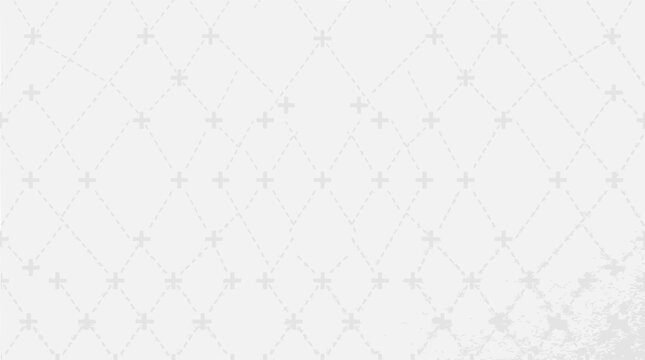 Subtle geometric pattern with plus signs and dots on a light gray background
