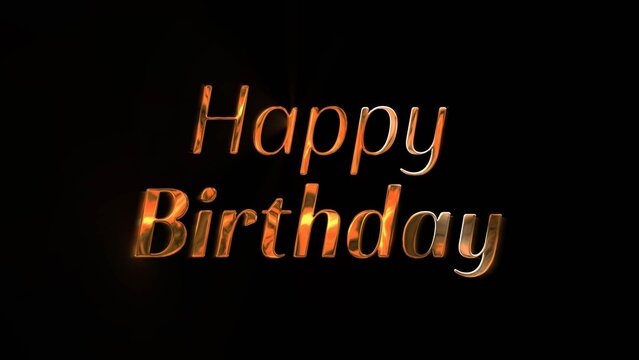 Golden Birthday Title