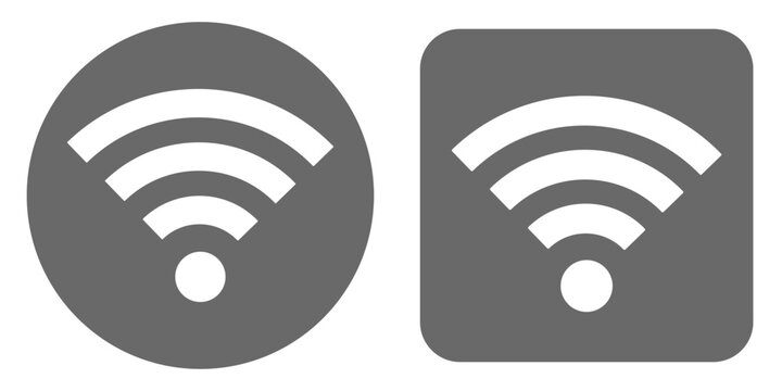 set of vector wi fi icons