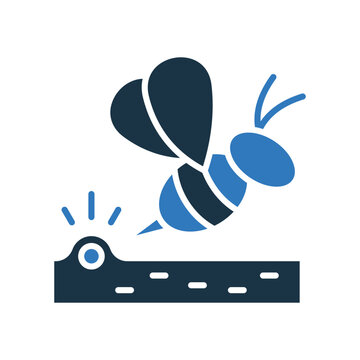 Bee Sting mixed color icon
