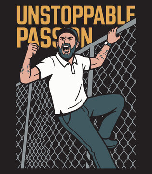 Ultras-hooligan tshirt design