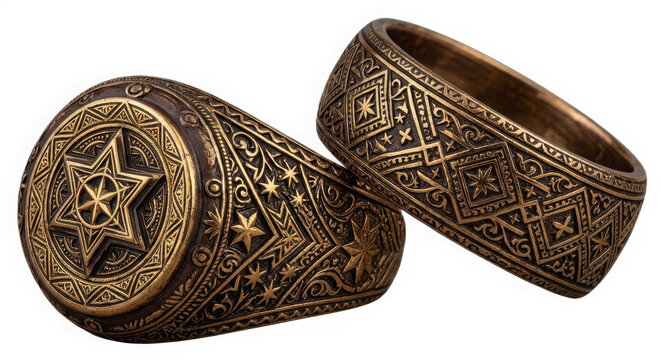 Traditional handcrafted ethnic drum with intricate geometric patterns, cultural musical instrument, close-up detail, warm lighting, artisan craftsmanship, isolated composition