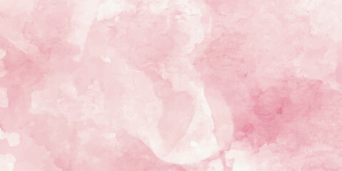 Fototapeta premium Abstract watercolor splashes in soft shades of pink create a delicate and ethereal background, evoking a sense of gentle beauty and artistic expression.