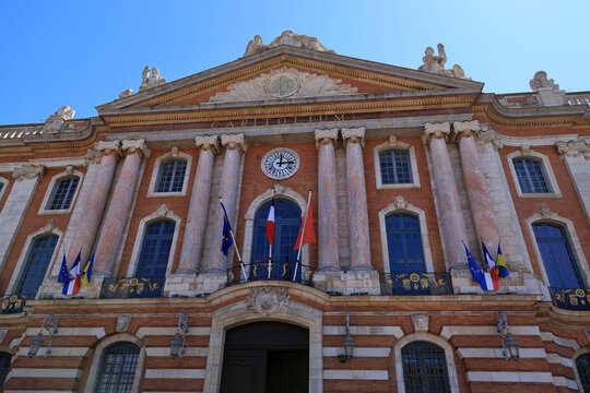 The town hall in the French city of Toulouse
