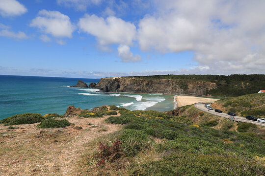 The fantastic beach of Odeceixe-Praia de Odeceixe is a beach and a small settlement in the municipality of Aljezur in the Algarve, Portugal