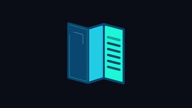  Informative Brochure Icon for Marketing