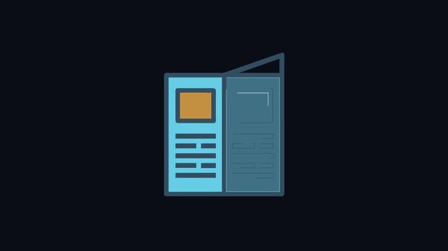  Modern Brochure Icon for Advertising