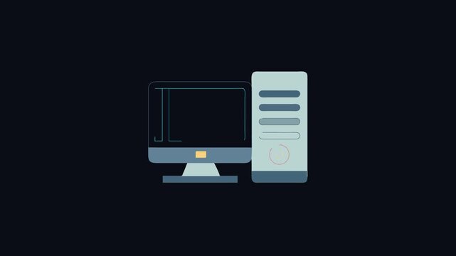  Computer Technology Icon for Business