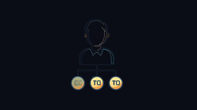  Chief Technology Officer Icon Design