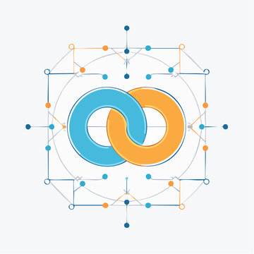 Interlocking Rings with Geometric Network Design