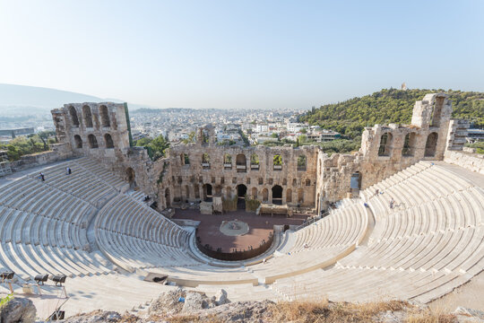 Theatre of Dionysus on the Acropolis, Athens, Greece