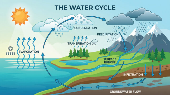 the water cycle