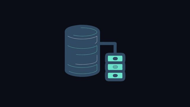  Database Management Design Icon