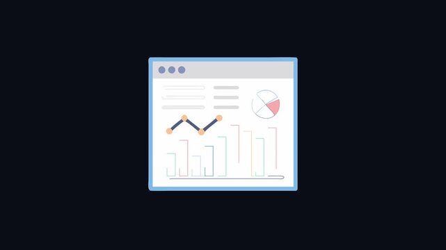  Modern Data Visualization Logo Design