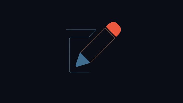  Dynamic Editing Icon for Media Production