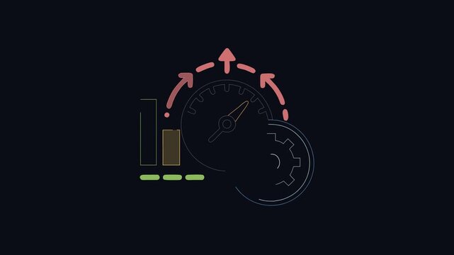  Modern Efficiency Icon for Business