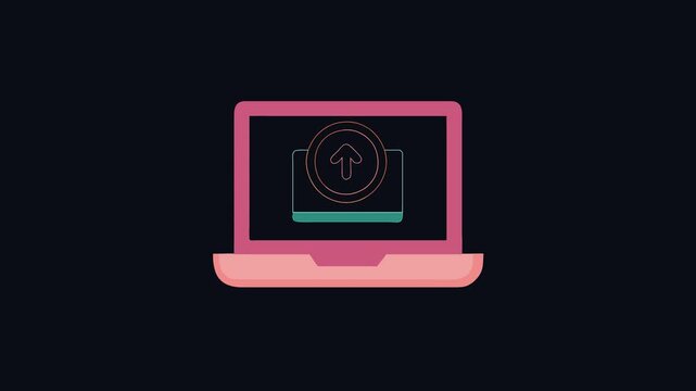  Laptop Computer Design Icon