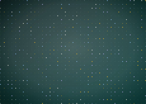 Abstract Digital Data Grid Background - Glowing Pixel Pattern and Network Technology Texture
