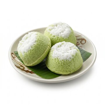 Traditional indonesian food putu ayu