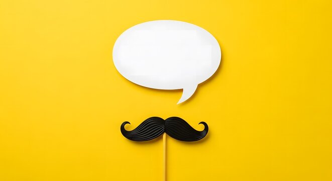 Happy fathers day mustache photo booth props