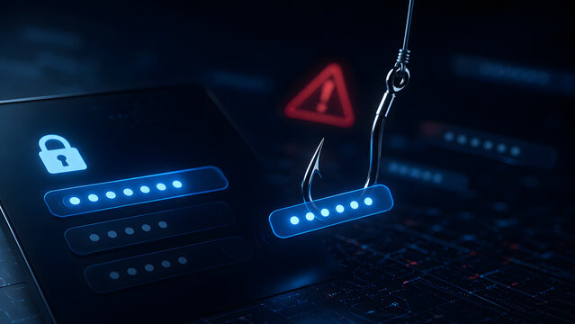 Password Stolen by Phishing Hook