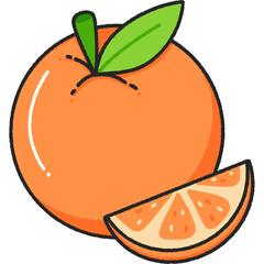 Fresh fruit orange  © snowyart