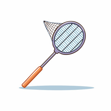 Illustration of a Butterfly Net