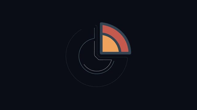  Pie Chart Icon for Data Visualization