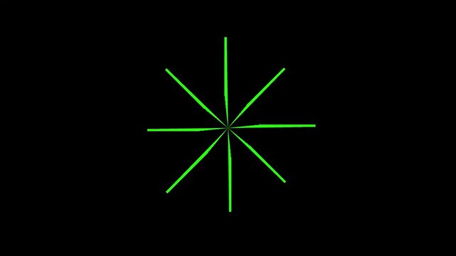 Abstract neon green spiral line moving on black background layout. Neon light wave for modern creative corporate product overview. Animated light flow design.