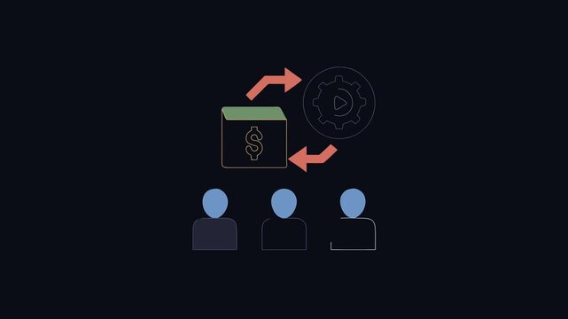  Modern Sales Process Icon for Analysis