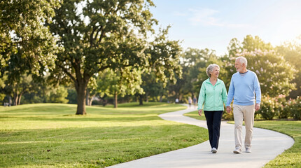 Obraz premium Active retirement lifestyle for healthy and independent seniors