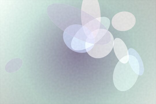 Abstract background with soft overlapping oval shapes