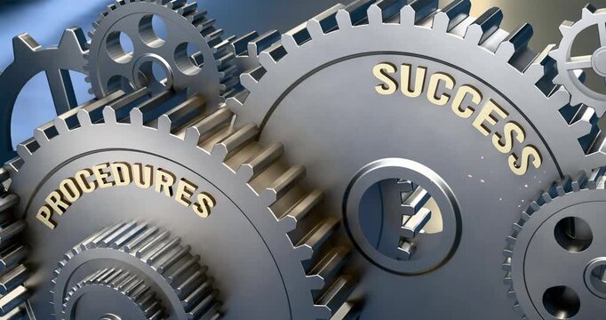 Procedures is a power gear of success. It's the driving force in the Success Engine. Procedures sets success in motion. No AI, created by humans for humans.