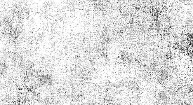 Grungy abstract texture with distressed ink patterns and high contrast monochrome dot overlay
