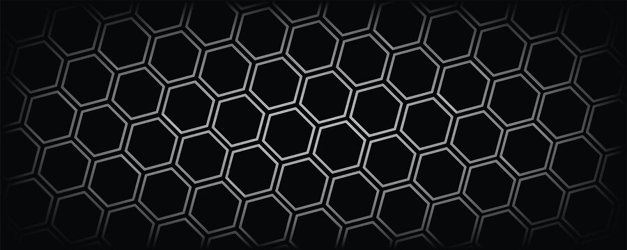 Dark metal diamond mesh grid background. Seamless vector illustration of black perforated steel grating sheet with rhombus holes for industrial technology and engineering design.