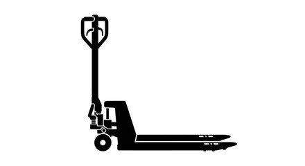 Manual Pallet Jack Vector Illustration © Dodol Creative Stock