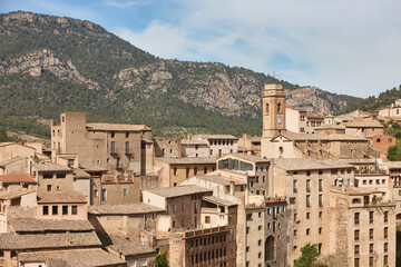 Naklejka premium Traditional priorat village of La Vilella Baixa. Tarragona, Catalonia, Spain