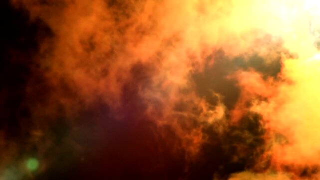 fire in the night